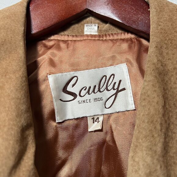 Scully Womens Suede Fringe Jacket Size 14 - Picture 3 of 7